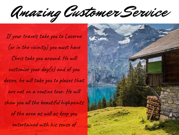 Customer trip review of Lucerne